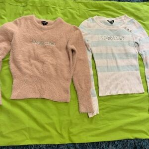 Bebe 2 bundle Sweaters